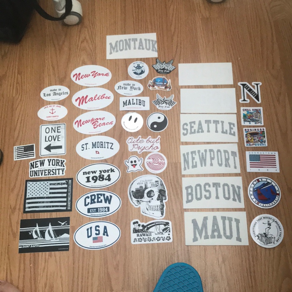 15 brandy stickers